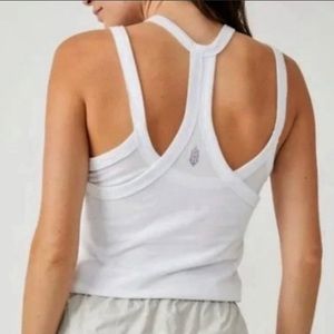 NWT Free People Two Times The Charm Tank Small.